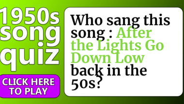 1950s Song Quiz