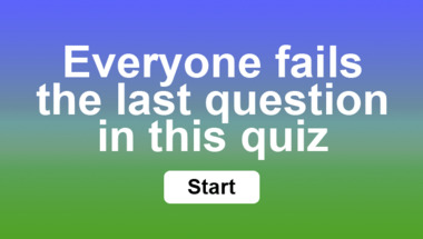 Amazing Trivia Quiz