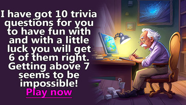 A trivia quiz for knowledge lovers