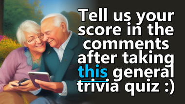 General Trivia Quiz with 10 questions