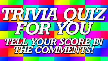 General Knowledge For Trivia People