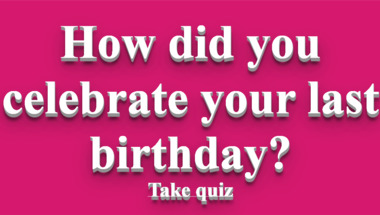 Quiz testing general knowledge