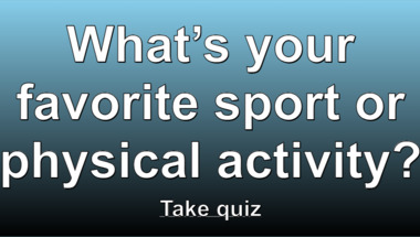 Trivia quiz covering various topics