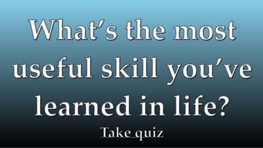 Trivia quiz on various topics