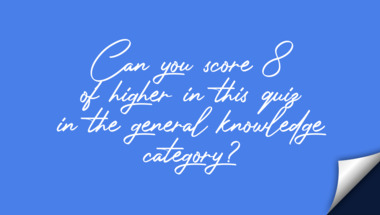 General Knowledge For Trivia People