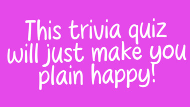 Mixed category general trivia quiz