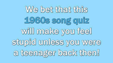 Quiz on songs from the 1960s