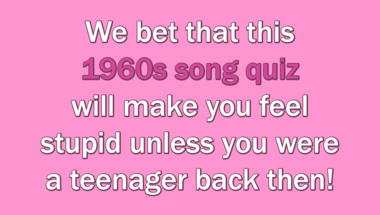 Quiz on songs from the 1960s