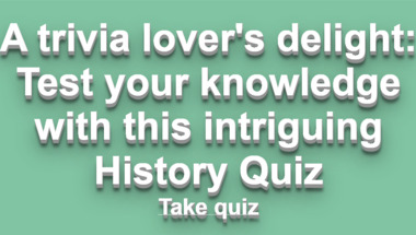 World History Quiz