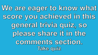 Mixed Knowledge Quiz