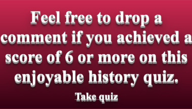 History Quiz