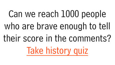 Quiz on History
