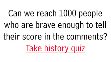 Quiz on Historical Events