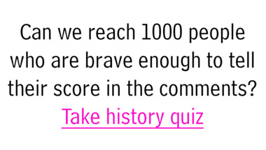 Quiz on History
