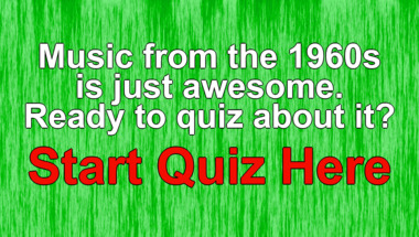 Quiz on Songs from the 1960s