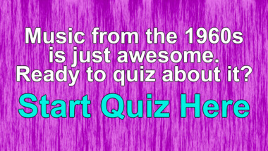 Quiz on Songs from the 1960s