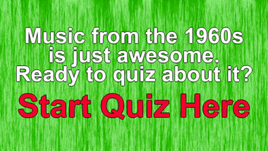 Quiz on Songs from the 1960s