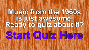 Quiz on Songs from the 1960s