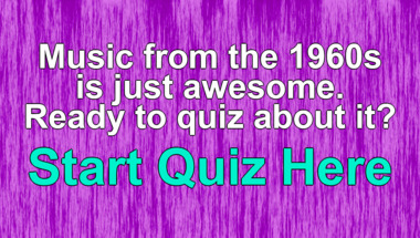 Quiz on Songs from the 1960s