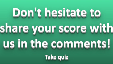 Trivia quiz covering a variety of topics