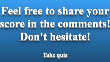 Trivia quiz for a variety of topics