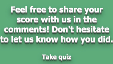 Trivia quiz of general knowledge