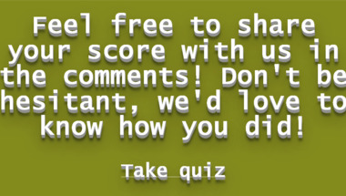 Trivia quiz for general knowledge