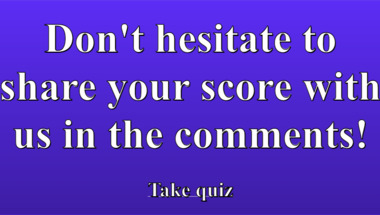 Trivia quiz on a variety of topics