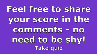 Quiz of general knowledge