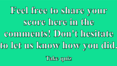 Trivia quiz that covers a variety of topics