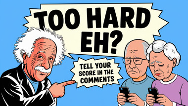 Trivia quiz with a mix of questions