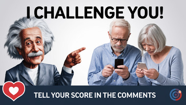 Trivia quiz with a mix of questions