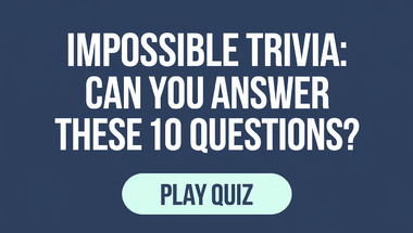 Trivia quiz of general knowledge