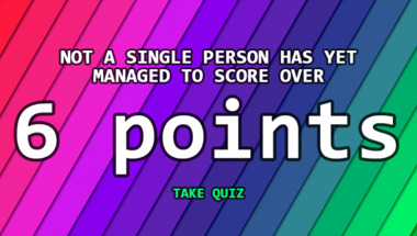 Mixed categories trivia quiz