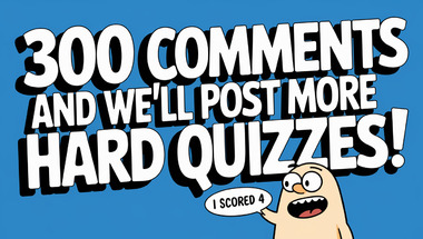 Trivia quiz on various topics