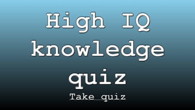 Quiz on general knowledge