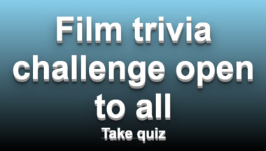 Movie trivia quiz suitable for all audiences