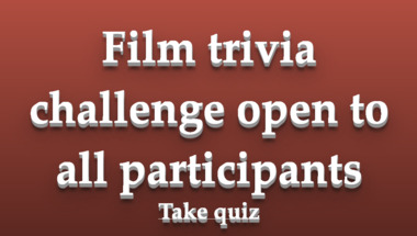 Movie trivia quiz suitable for all ages.