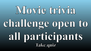 Movie trivia quiz suitable for all audiences