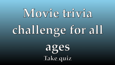 Movie quiz suitable for all audiences