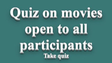 Movie trivia quiz suitable for all audiences