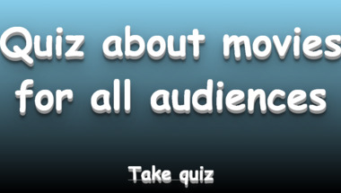 Movie trivia quiz suitable for all audiences