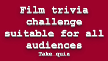Movie trivia quiz suitable for all audiences