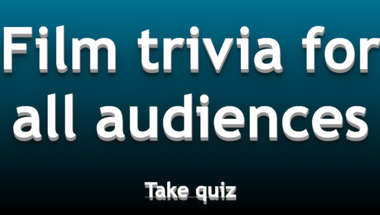Movie trivia quiz suitable for all audiences