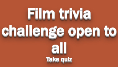 Everyone can participate in this movie quiz.