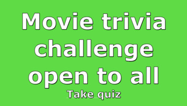 Movie trivia quiz suitable for all audiences