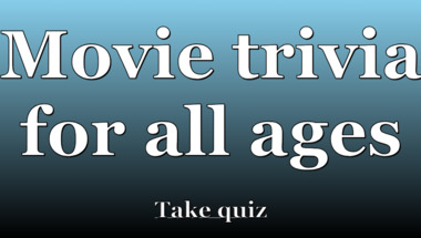 Movie trivia quiz suitable for all audiences