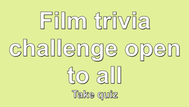 Movie trivia quiz suitable for all audiences