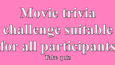 Movie trivia quiz suitable for all audiences