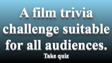 Movie trivia quiz suitable for all audiences
